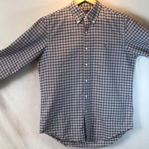 🔅SALE🔅 Ralph Lauren woven cotton long sleeve button down shirt (Classic Med.)